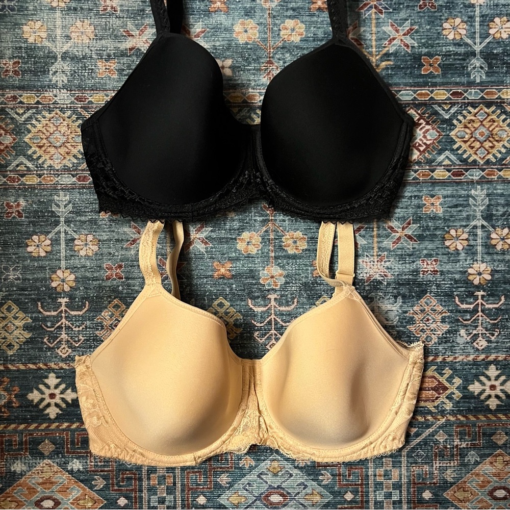Set of 2 FANTASIE Rebecca underwire bras // 30G